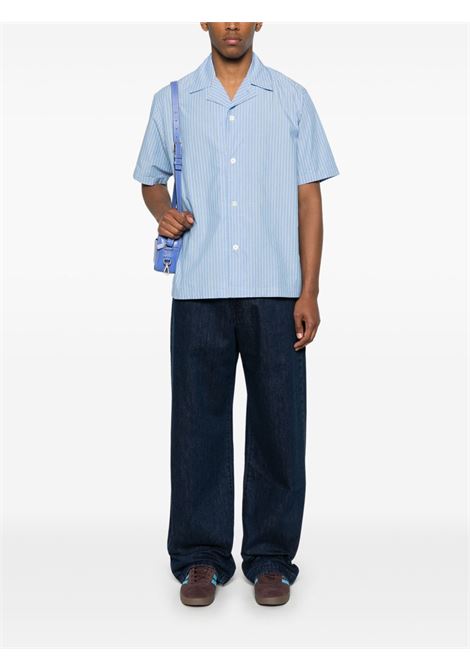 camicia mads uomo azzurra NORSE PROJECTS | N40-08317000